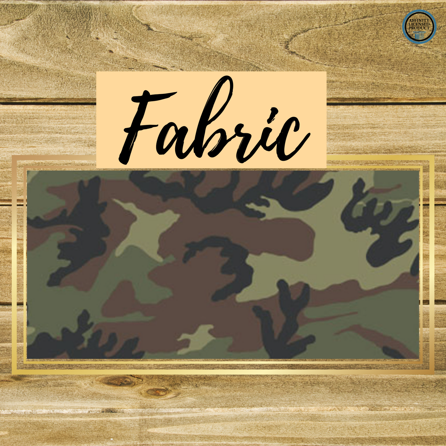 Green Camouflage | Double Stitch Greek letters