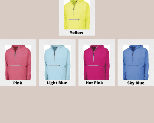 Custom Charles River Rain Jacket Wind breaker MelloGreek